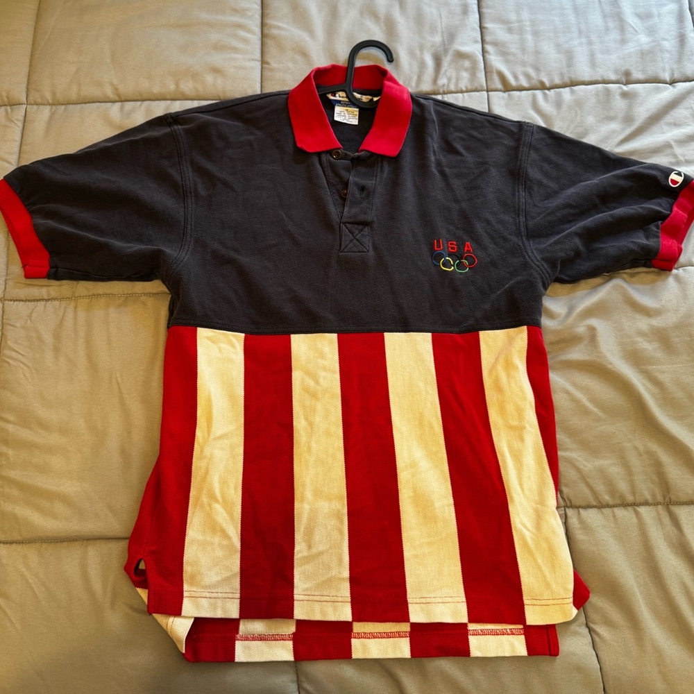 Vintage USA Olympics polo